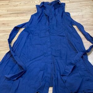 NIC+ZOE Blue Midi Dress